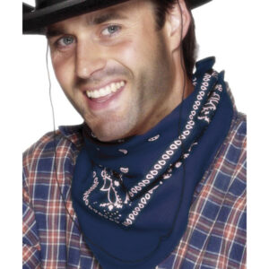Cowboy Bandana, Blue