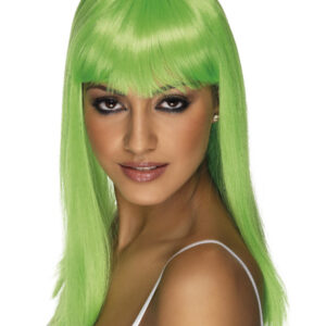 Glamourama Wig, Neon Green
