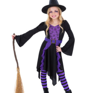 Practical Spell Witch Costume, Girls