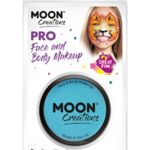 Moon Creations Pro Face Paint Cake Pot, Aqua