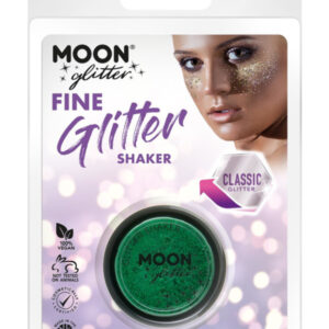 Moon Glitter Classic Fine Glitter Shakers, Green