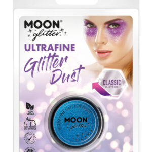Moon Glitter Classic Ultrafine Glitter Dust, Blue