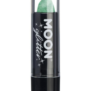 Moon Glitter Iridescent Glitter Lipstick, Green