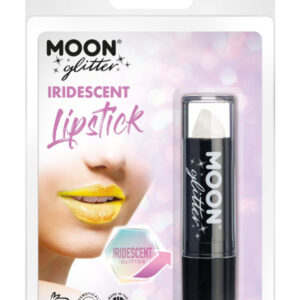 Moon Glitter Iridescent Glitter Lipstick, White