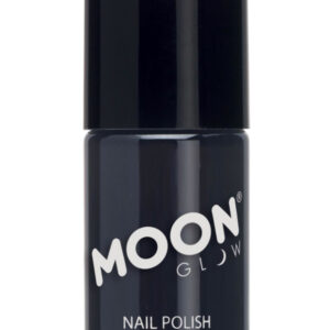 Moon Glow Pastel Neon UV Nail Polish, Black