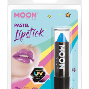 Moon Glow Pastel Neon UV Lipstick, Pastel Blue