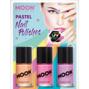 Moon Glow Pastel Neon UV Nail Polish,